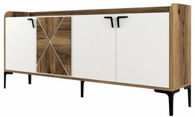 Venedik Walnut and White szekrény