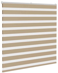 zebrafüggönnyel homokbarna szövetszélesség 140,9 cm poliészter