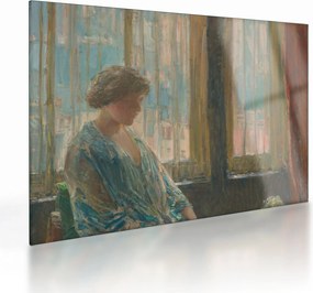 Üveg kép - Childe Hassam, The New York Window, reprodukciók (70x50 cm)