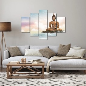 Kép - Buddha vigyáz a földre (150x105 cm)