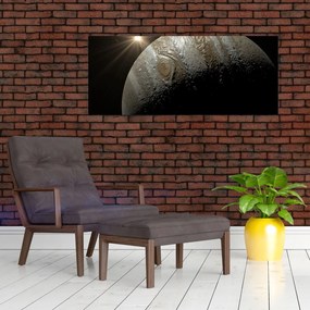 Egy bolygó képe az űrben (120x50 cm)