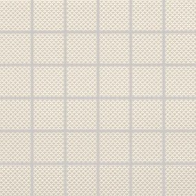 Kerámia mozaik Rako Color Two világosbézs 5x5 cm dombor GRS05607.1