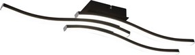 TRIO R62473432 ROUTE Modern LED Mennyezeti Lámpa Fekete LED IP20