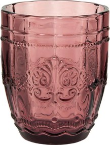VICTORIAN vizes pohár, bordó 250 ml