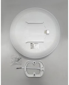 LED Fürdőszobai mennyezeti lámpa CIRCLE LED/18W/230V 4000K átm. 30 cm IP44 fehér