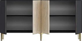 Poli 150 - Anthracite, Travertine, Gold