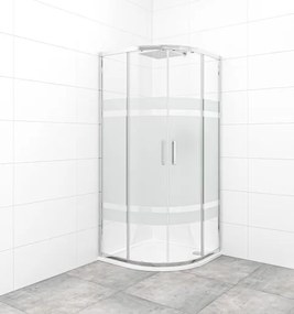 Zuhanysarok negyedkör 80x80 cm SAT TEX SATBKTEXS80CRS