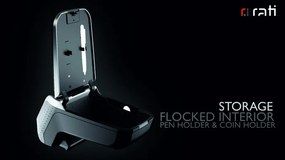 Könyöktámasz Suzuki JIMNY - Armster 2, fekete, öko-bőr