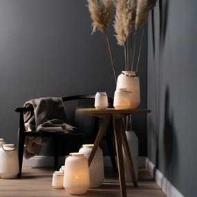 Fehér porcelán LÁMPA XL méret (30 cm)