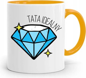 Sárga Bögre Apák Napja Legjobb Apa Tökéletes nyomott mintával