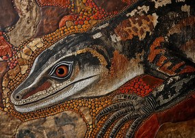 Poszter 29,7x21cm Gyíkszem