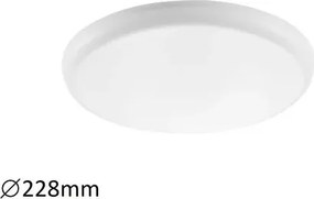 Beltéri led mennyezeti lámpa 24w 2568lm 4000k fehér oleg