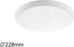 Rabalux beltéri led mennyezeti lámpa 24w 2568lm 4000k fehér oleg