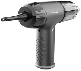 Nedis VCHHR100BK - Újratölthető kézi porszívó 2in1 90W/6000 mAh szürke/fekete