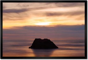 Poszterek keretben 60x40 Sziget Tó Felhők