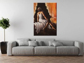 Gario Kézzel festett kép Szép lány Méret: 120 x 80 cm