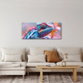 Kép - Színes kaméleon (120x50 cm)