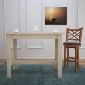 Barra étkezőasztal, tölgy, 120 cm
