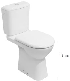 Kombinált wc Jika Deep alsó kifolyással SIKOSJOLSB23617