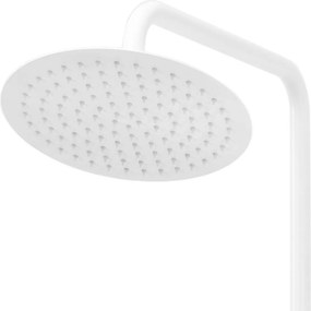 Rea Lungo, zuhanygarnitúra termosztatikus csapteleppel, fehér, REA-P6608