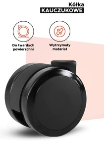 Fekete Irodai Forgószék ROY