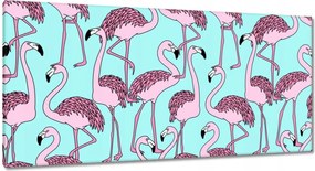 Vászonkép 115x55 Rózsaszín Flamini Flamingo