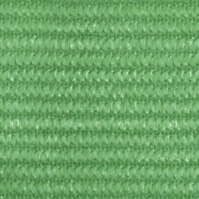 világoszöld HDPE napvitorla 160 g/m² 3,5 x 4,5 m