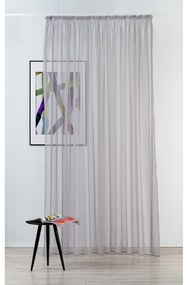 Szürke átlátszó függöny 140x245 cm Voile – Mendola Fabrics