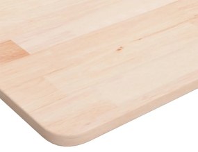 kezeletlen tömör fa fürdőszobai pult 100x50x1,5cm