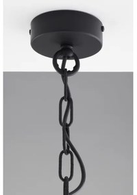 Jupiter 2105 - ARTHUR láncos csillár 6xE27/15W/230V fehér/fekete/márvány dekor