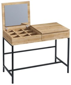 Linda Black and Oak kozmetikai asztal