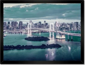 Poszterek keretben 40x30 Szivárványhíd Japánban