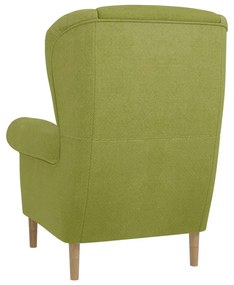 Zöld füles fotel Swan – Ropez