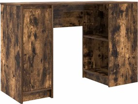 vidaXL füstös tölgy színű szerelt fa íróasztal 120x42x76 cm