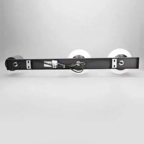 Brilagi - SELE BALL spotlámpa 1xGU10/30W/230V + 2xG9/10W fekete