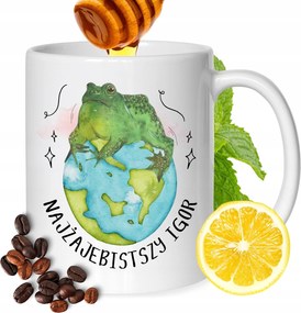 Bögre Igor Férj Barátjának Nyomtatott Ajándék Fehér 330ml