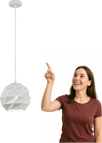 Palermo függőlámpa PND-2424-1S-WH Italux