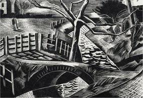 Dekoratív fali tapéta 3D hatással Építészeti táj 152x104