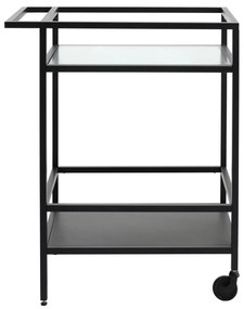 Üveg zsúrkocsi 42x70 cm Bronco – Unique Furniture