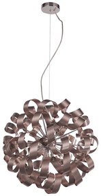 PREZENT 64359 RIBBON III. Modern Függesztett Lámpa Króm, Kávé G9 IP20