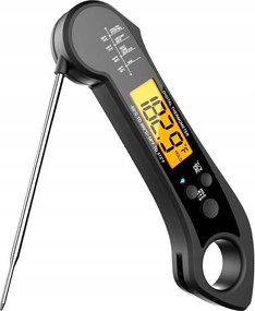 Konyhai Hőmérő -50-300°C Vezeték Nélküli Digitális LCD Steak Hús Szonda