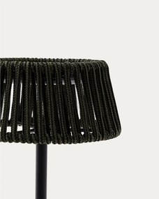 Napelemes LED asztali-hordozható kültéri lámpa ø 11 cm Aldet – Kave Home