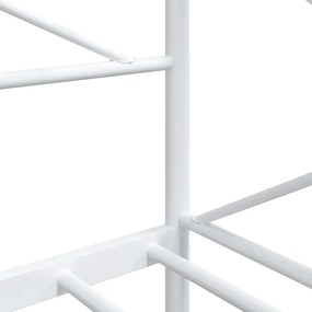 kanapéágy matrac nélkül fehér 80x200 cm acél