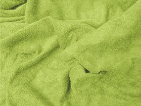 Frottír gumis lepedő EXCLUSIVE világoszöld 90 x 200 cm