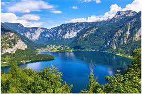 Kép - Hallstatt tó, Hallstatt, Austria (90x60 cm)