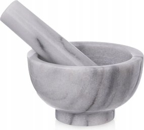 Márvány mozsár kő konyhai fűszerek reszeléséhez pesto zúzó