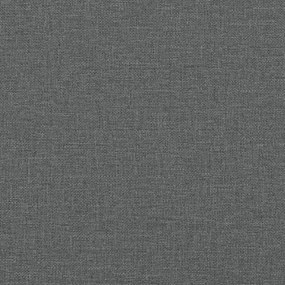 sötétszürke szövetpad 110,5 x 45 x 49 cm