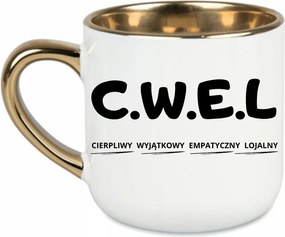 Bögre Elegáns C.w.e.l Türelmes Egyedi Empatikus Hűséges 400 Fehér