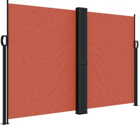 vidaXL terrakotta behúzható oldalsó napellenző 160 x 600 cm