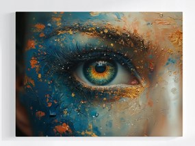 Poszter Színes Szem Pasztell Olajfestmény 100x75